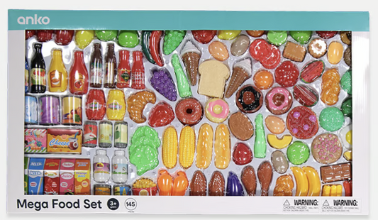 145 Pcs Mega Food Set