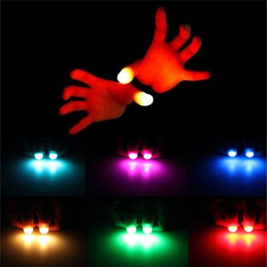 Magic LED Light Flashing Fingers - Amazing Glow Toys for Kids