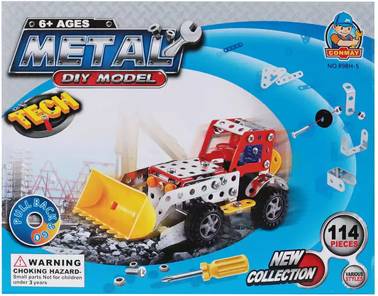 Metal Tractor Constructor: Build and Play!
