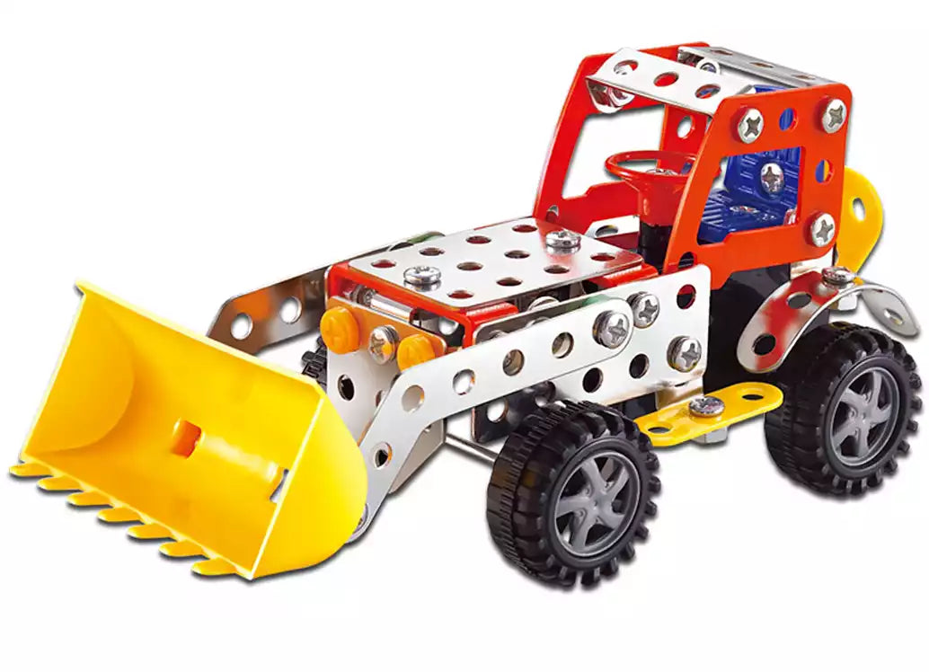 Metal Tractor Constructor: Build and Play!