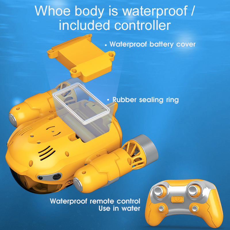 Remote Control Waterproof RC Boat: Splashy Fun for Kids