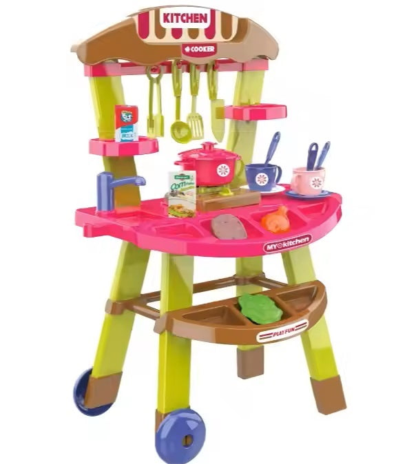 38 Pcs Kitchen Play Set