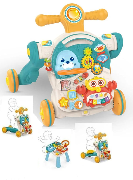 4 In 1 Multi-Function Baby Walker