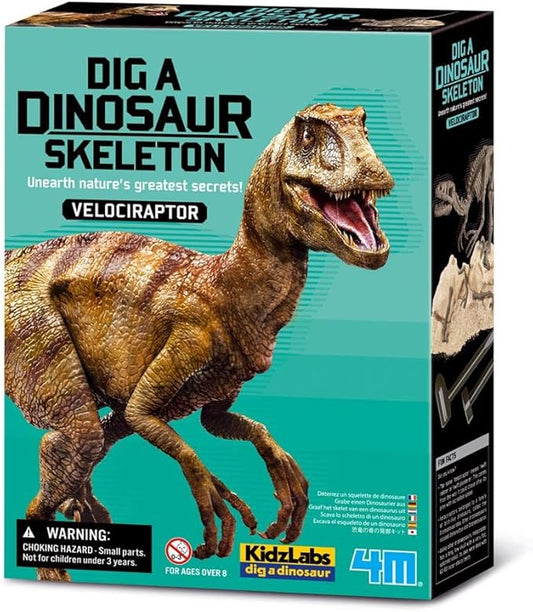 4M Kidz Labs Dig a Velociraptor