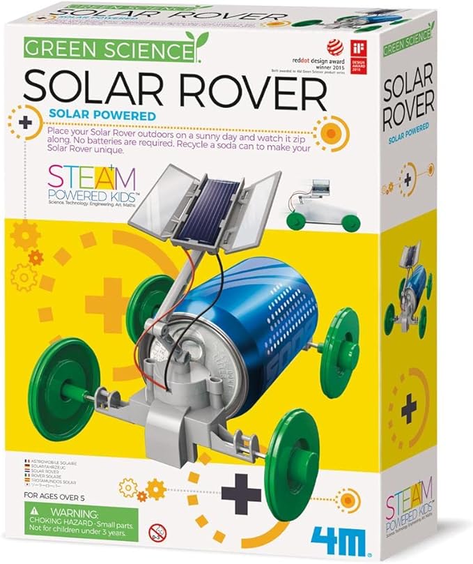 4M Kidz Labs Eco-Engineering Solar Rover