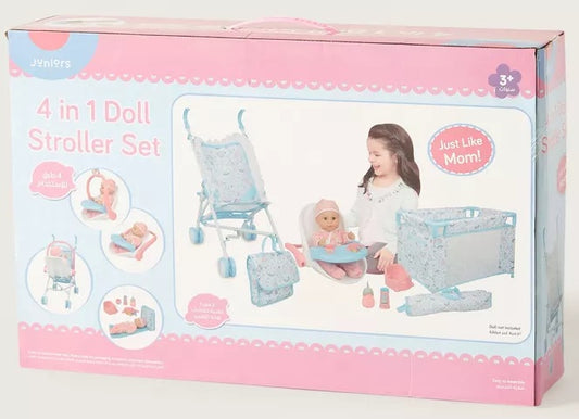 4 in 1 Doll Stroller Set