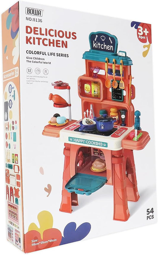 54 Pcs Kitchen Play Set