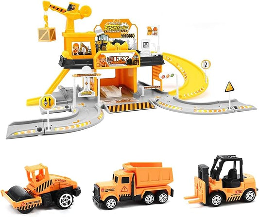 56 Pcs Garage Toy Set