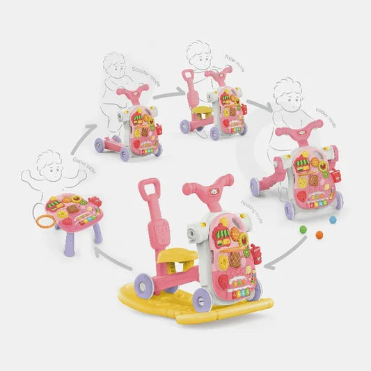 5 In 1 Multi-Function Baby Walker