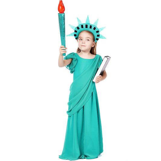 Kids' Colonial Statue of Liberty Costume