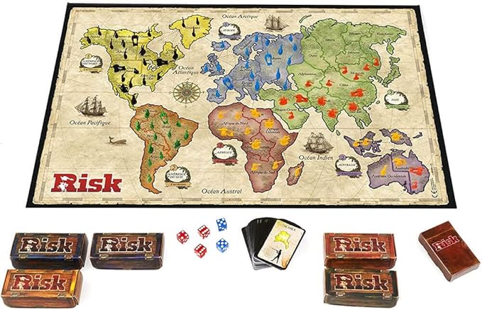 Classic RISK Board Card Game