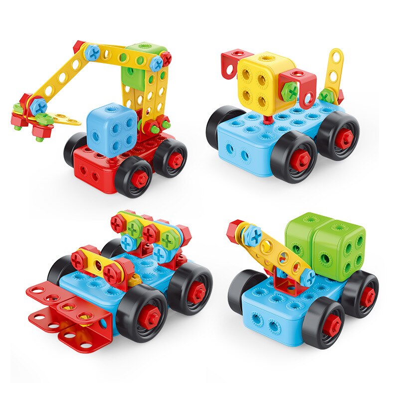 Cross-Border E-commerce Nut Assembly Toolbox Toy