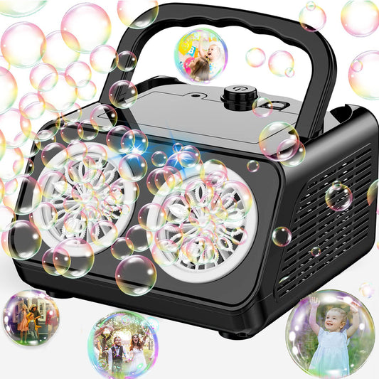 Automatic Bubble Machine: Endless Fun with 20,000+ Bubbles Per Minute