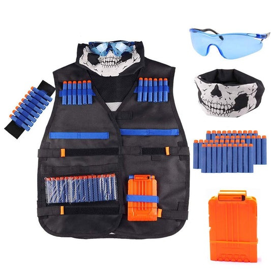 Ultimate Kids Tactical Vest Kit: Nerf Adventure Awaits!