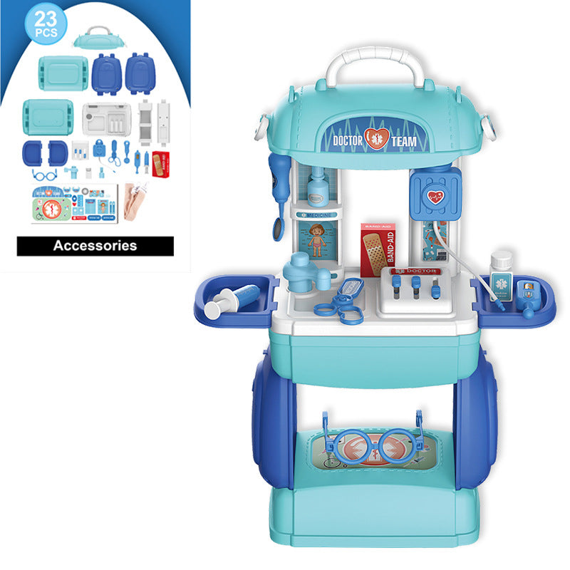 Little Healer's Medical Equipment Set: Early Education Toy Messenger Bag