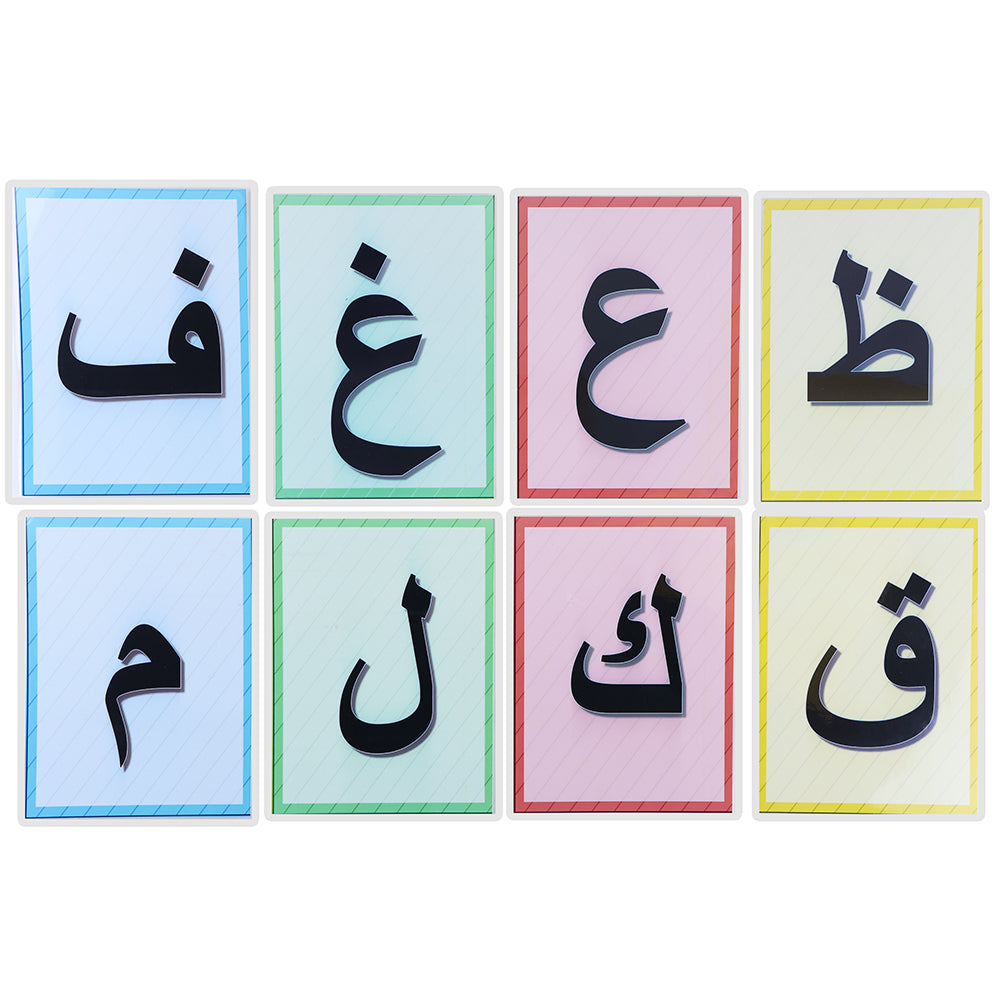 Arabic Alphabet Flash Cards for Kids