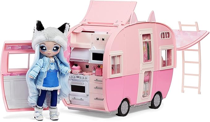 Car Vehicle For Fashion Dolls With Cat Ears & Tail