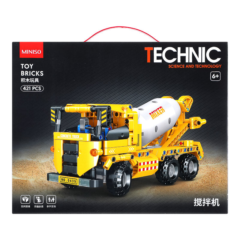 Cement Mixer Building Kit 420 Pcs