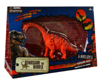 Chamdol Dinosaur Red 23cm