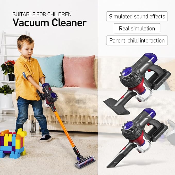 Vacuum Cleaner Color Box Toys for Toddler & Kids