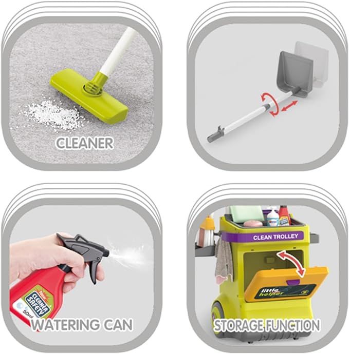 Kids Play Cleaning Set
