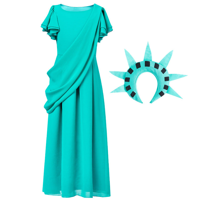 Kids' Colonial Statue of Liberty Costume