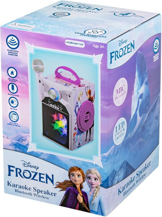 Disney Frozen Classic LED Stars Karaoke Bluetooth Speaker