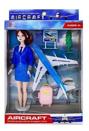 Doll with Airplan