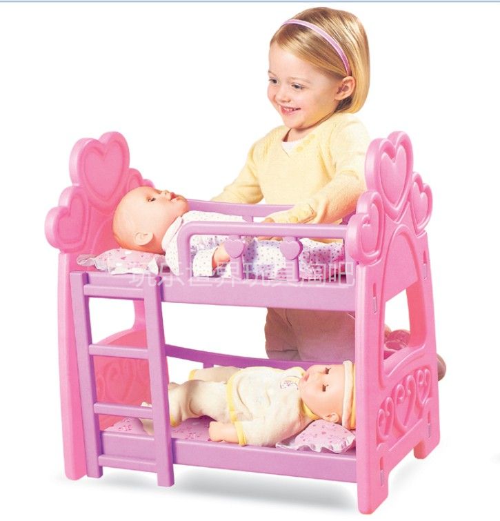 Double Deck Bed for Dolls Baby