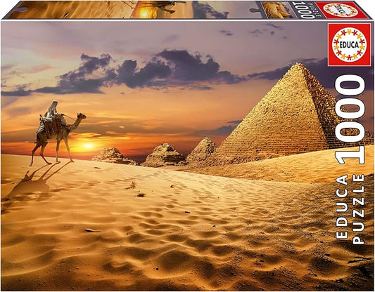 Camel in the desert Puzzle 1000 pcs