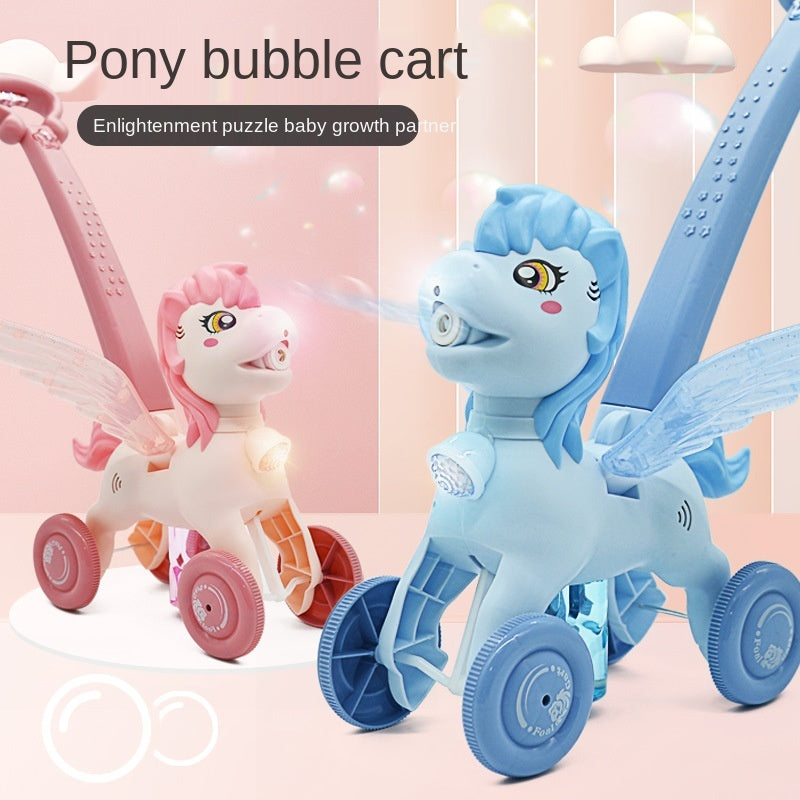 Electric Pony Bubble Car: Magical Fun for Kids' Birthdays