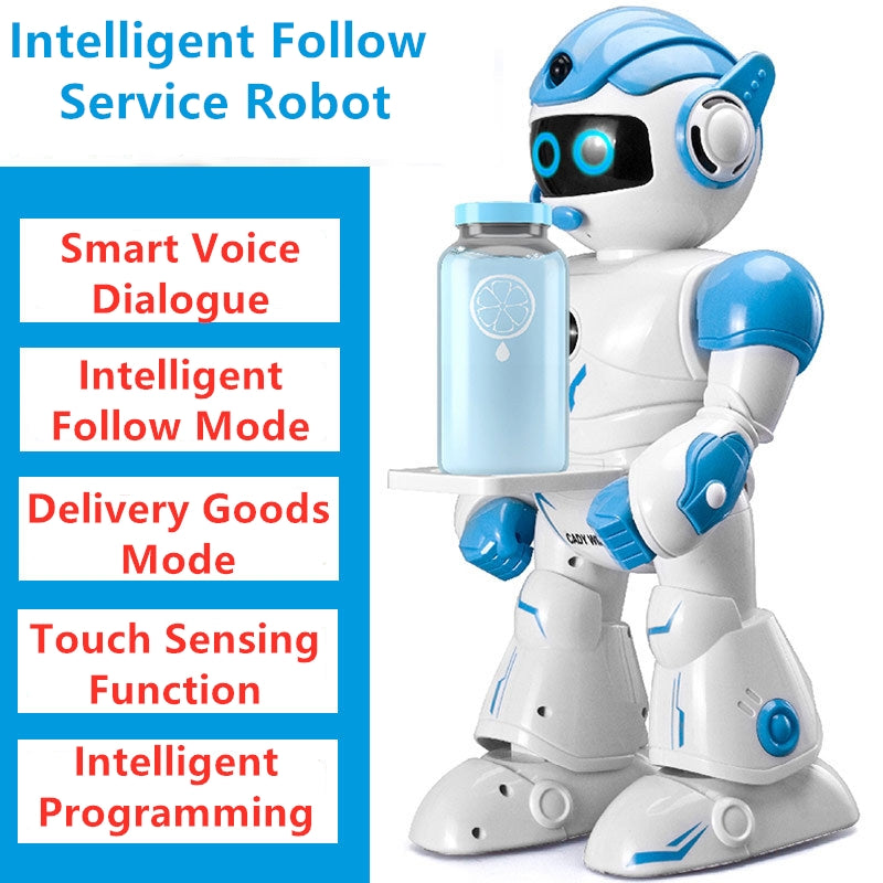 Intelligent Follow Service Robot - Educational RC Toy