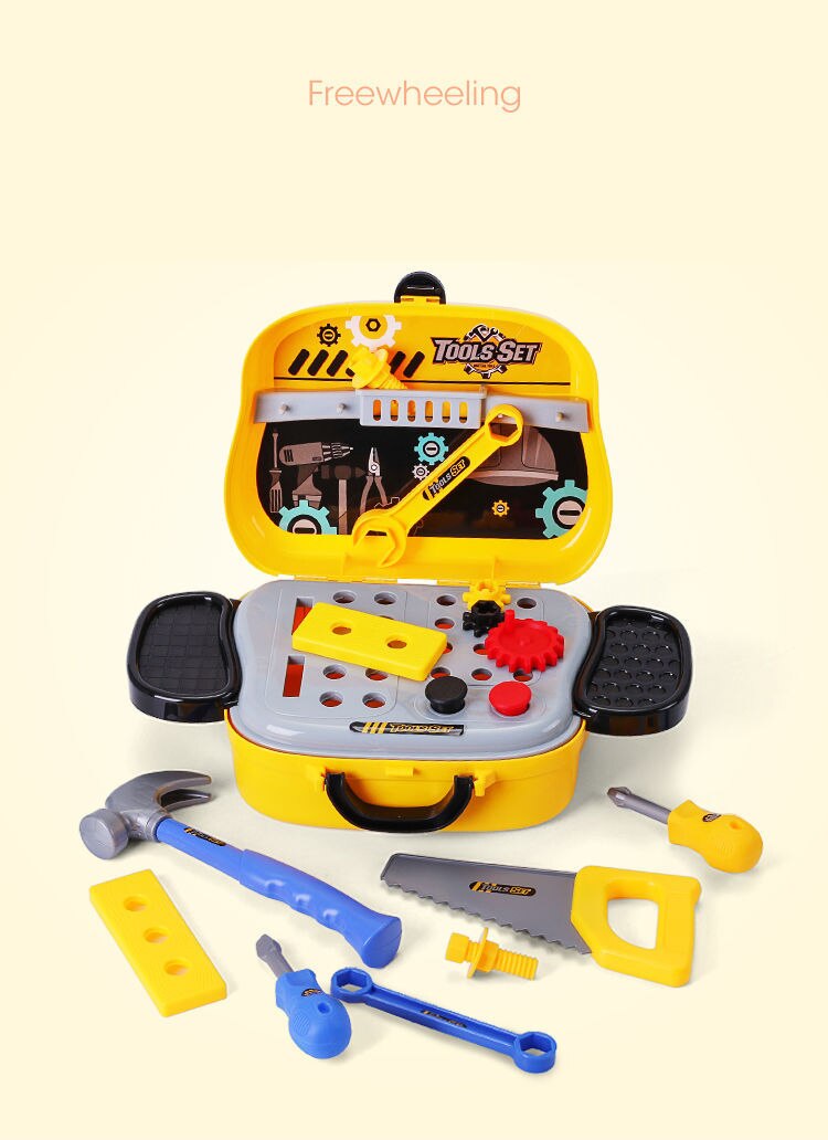 Kids' Repair Tools Toolbox Kit - Hands-On Learning and Imaginative Play