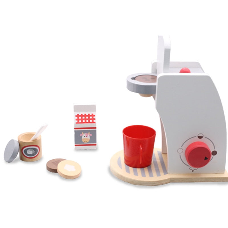 Wooden Kitchen Pretend Play Set - Imaginative House Play for Kids