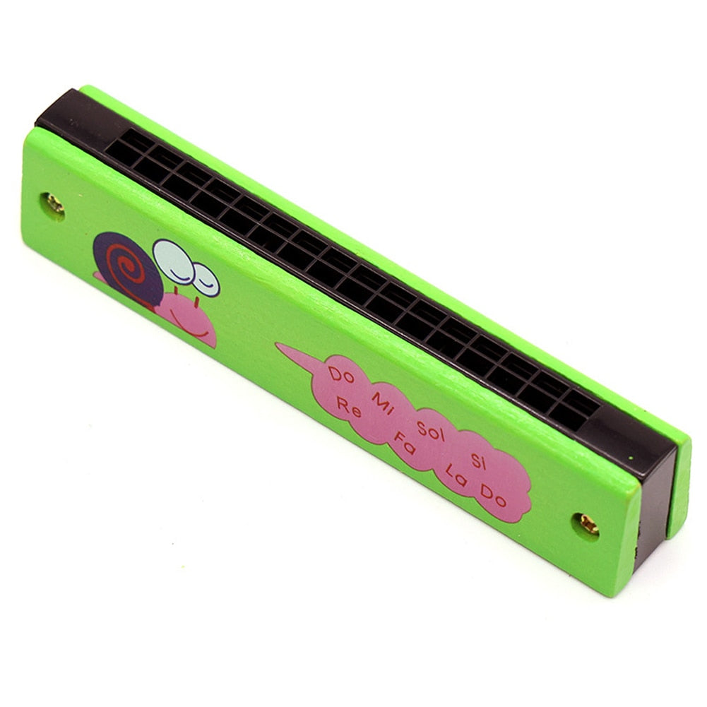 Cute 16-Hole Harmonica - Musical Instrument for Kids