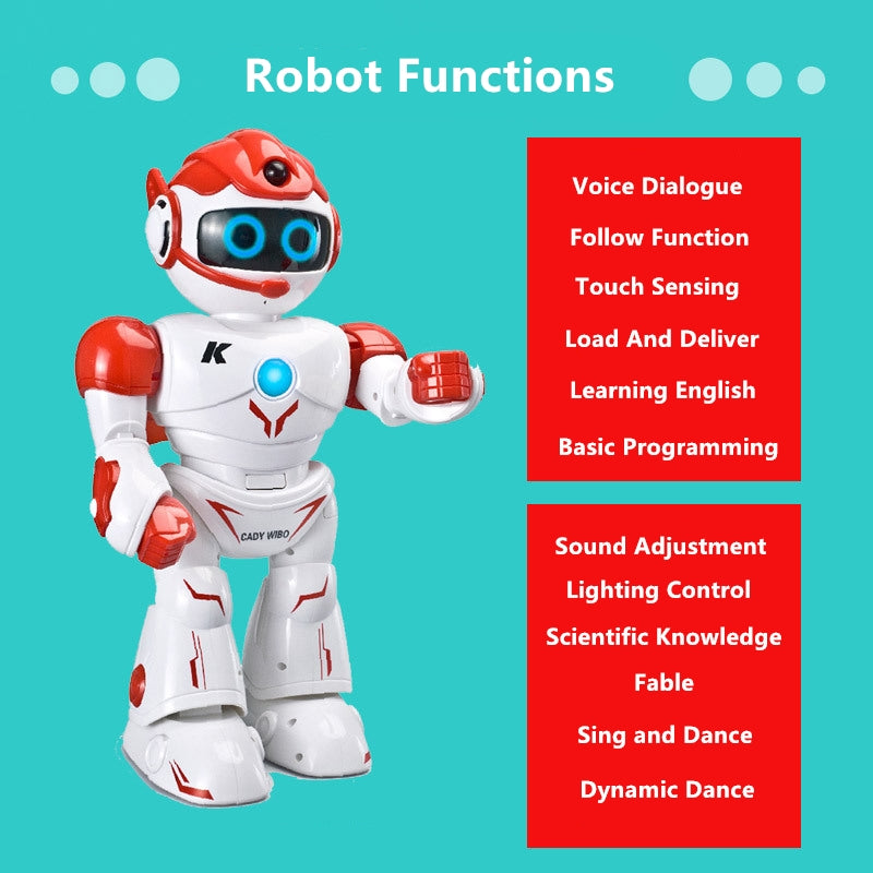 Intelligent Follow Service Robot - Educational RC Toy