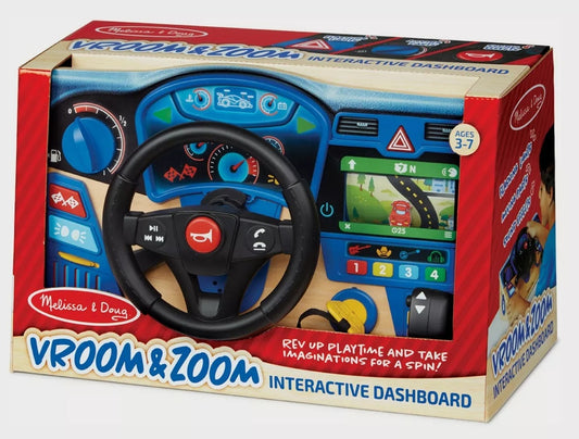 High Quality Steering Wheel Toy with Dashboard