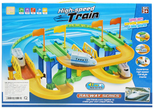 High Speed Train Race Track 41 Pcs