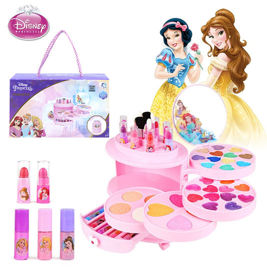 Enchanting Disney Princess Beauty Set: Snow White & Elsa Cosmetics Makeup Box