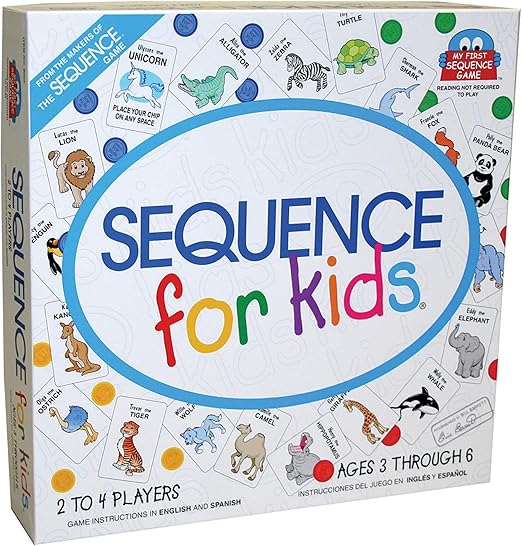 Sequence Board Game Kids Edition