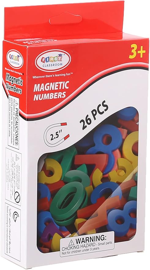 Magnetic Numbers 26 Pcs