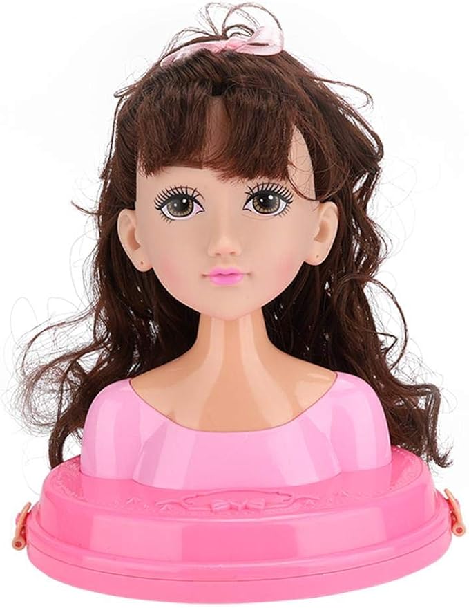 Makeup Hairdressing Princess Doll Head