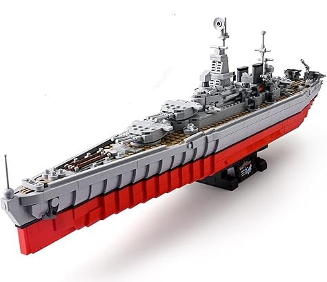 Military Warship Building set 1564 Pcs