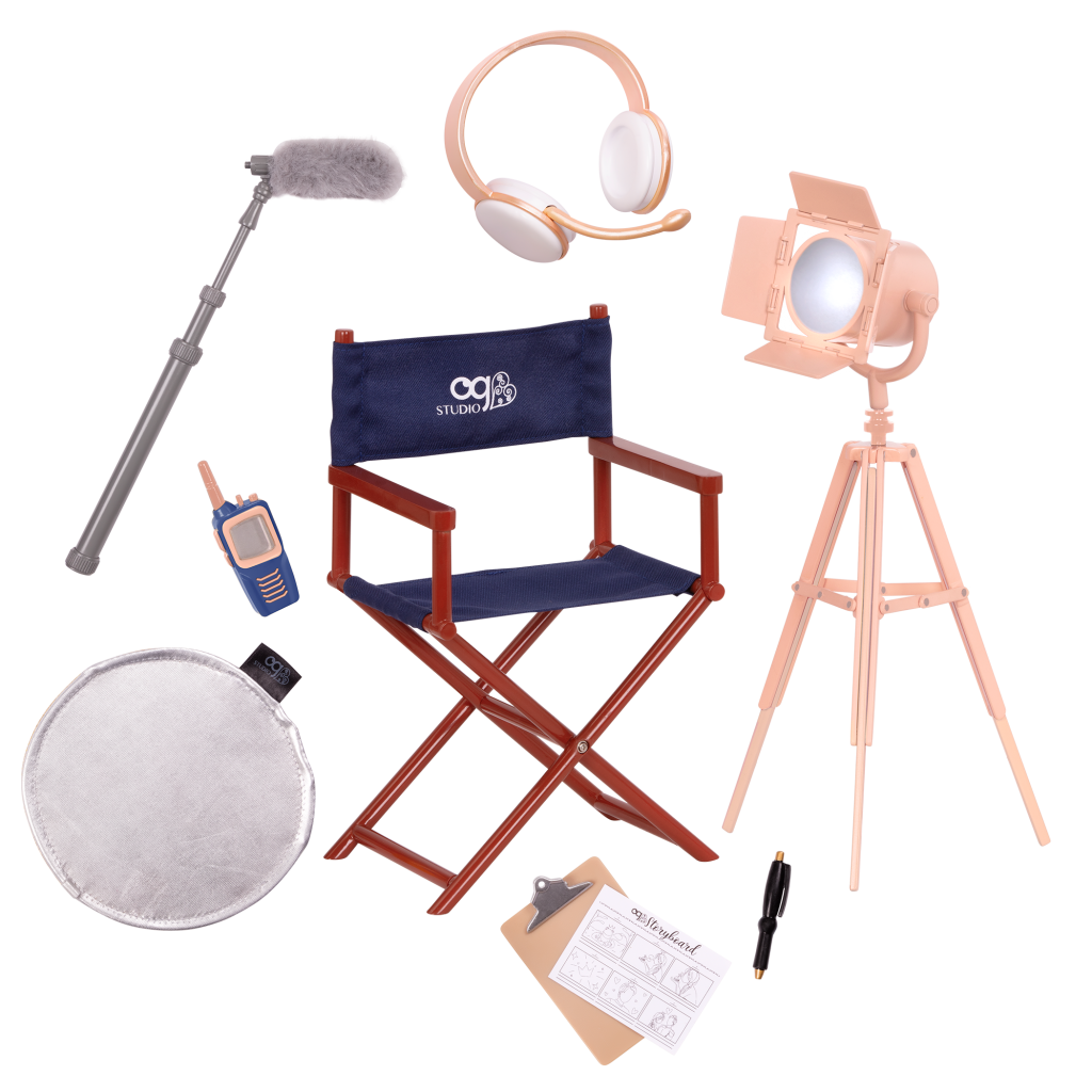 Movie Accessory Set for 18 Inch Doll