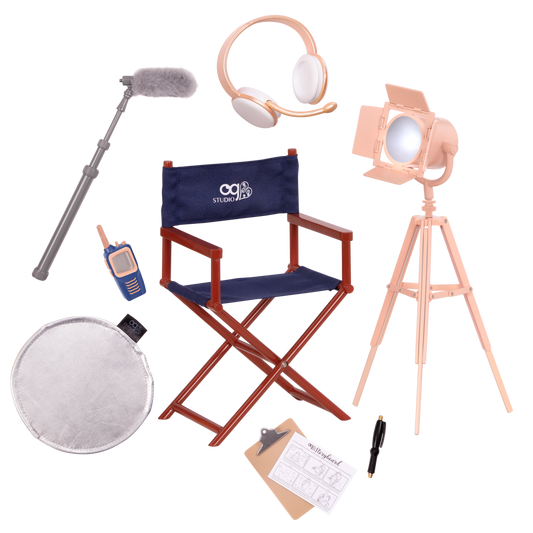 Movie Accessory Set for 18 Inch Doll