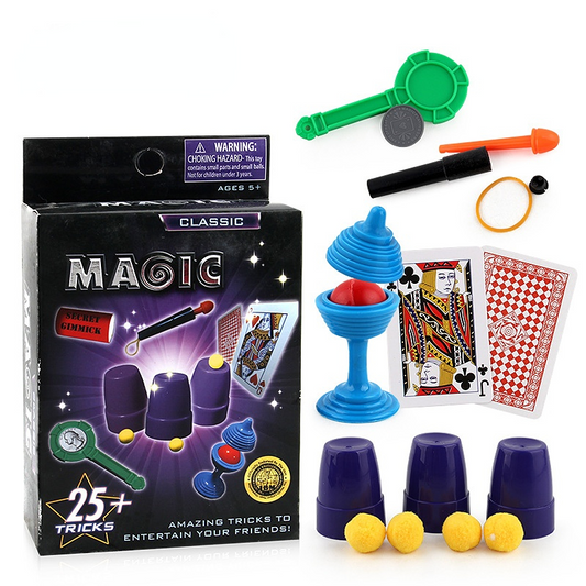 Kids' Magic Tricks Kit - Fun and Educational Magic Props Set