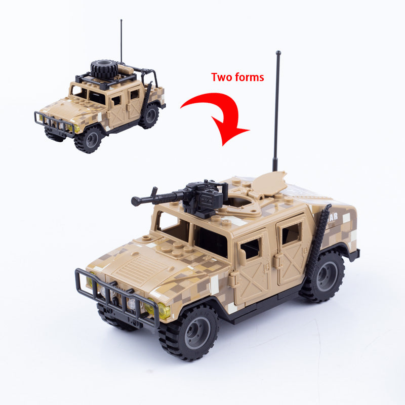 US Hummer Military Building Blocks Set - Army Special Forces Toys