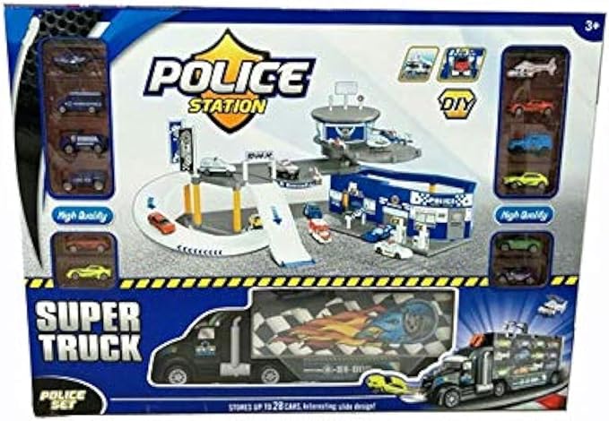 Police Station with Super Truck