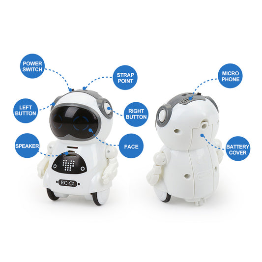 Pocket Robot - Interactive Talking and Dancing Toy