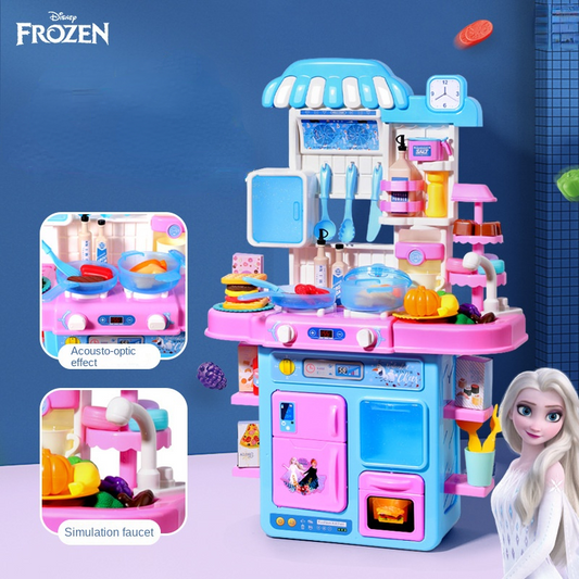 Frozen Kitchen Adventure: Disney Elsa Princess Simulation Kitchen Set